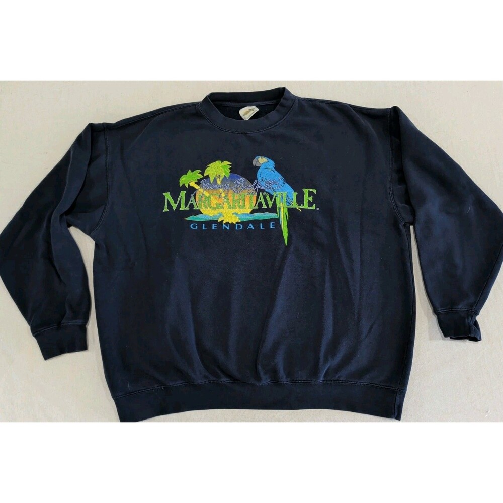 Vintage Jimmy Buffett Margaritaville Glendale Crewneck Sweatshirt Adult Size XL